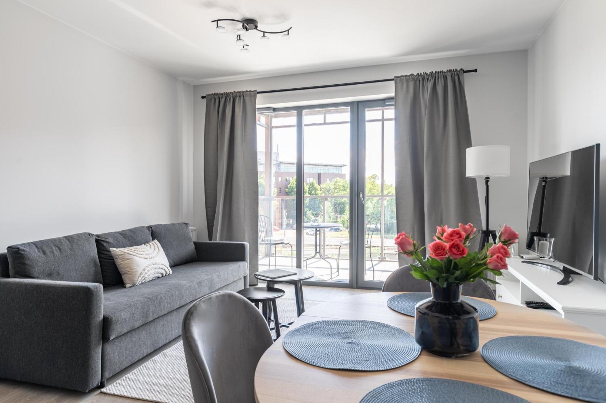 Scala City Center Apartments With Parking By Lion Apartments Danzig Exterior foto